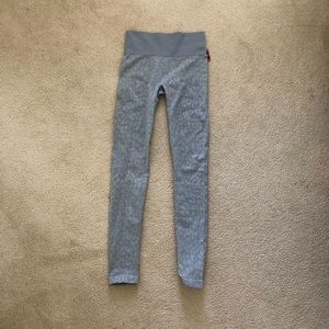 Cheetah Print Gray Leggings